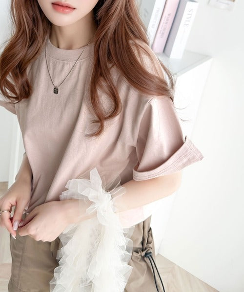《Javaジャバコラボ》着回しを楽しめる。綿100%前後2wayフライトチェックインロゴ刺繍半袖Tシャツ jv1260299