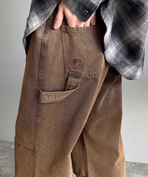 【Classical Origin】「こなれカジュアル。」ペインターパラシュートタックデニムパンツ／Painter Parachute Tuck Denim Pants co1150062