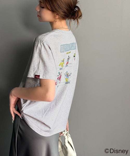 韓国風が今っぽい。ディズニーキャラクターデザイン半袖Tシャツ ce1330036