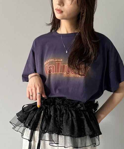 【mily bilet】1つで何通りも♪わたしだけのかわいいを！マルチウェイフリルレースストラップ mi1019098