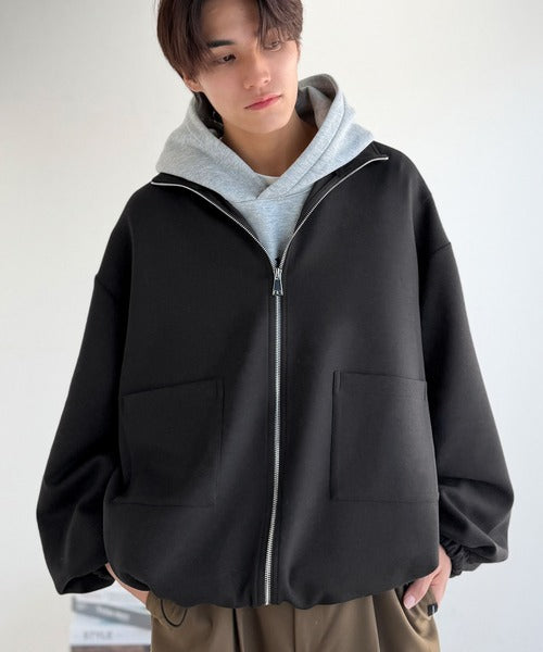 ポケットデザインWジップダンボールジャケット / Pocket Design Double Zip Jacket ao1010534