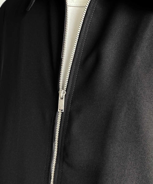 【Classical Origin】「繊細さを羽織る。」刺繍デザインエレガンスジップアップジャケット／Elegant Embroidered Zip-Up Jacket co1150059