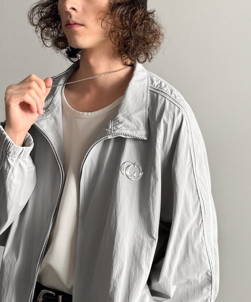 【Classical Origin】「大人ストリート。」サイドライン仕様ナイロントラックジャケット／Side Line Accents Nylon Track Jacket co1150063