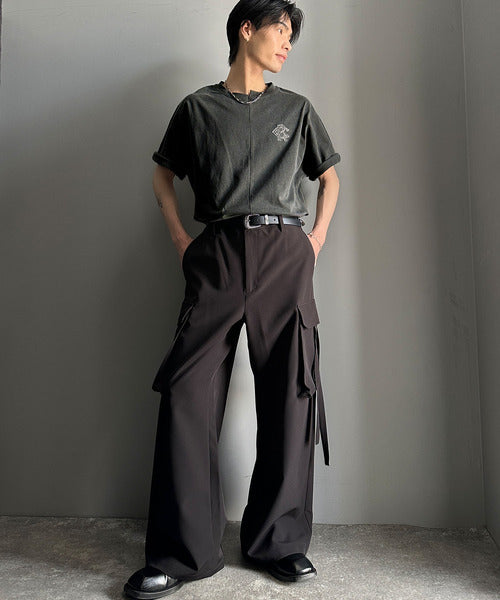 《JaVaジャバコラボ》【メンズ】綿100％!切替BODYロゴTシャツ（半袖） jm1330014