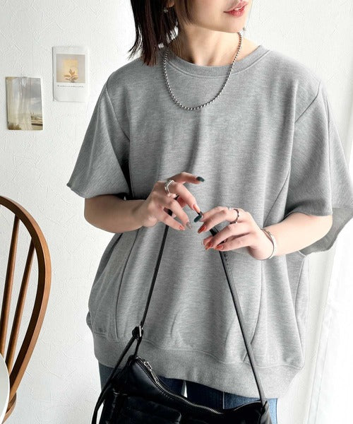 センスが光る。バック刺繍裏毛プルオーバー ce1020204