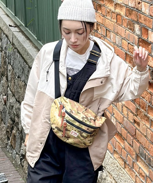 《JaVaジャバ コラボ》お出掛けの相棒。ユニセックスウエストボディバッグ jv1159002