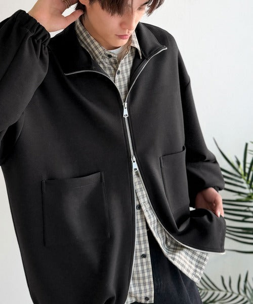 ポケットデザインWジップダンボールジャケット / Pocket Design Double Zip Jacket ao1010534