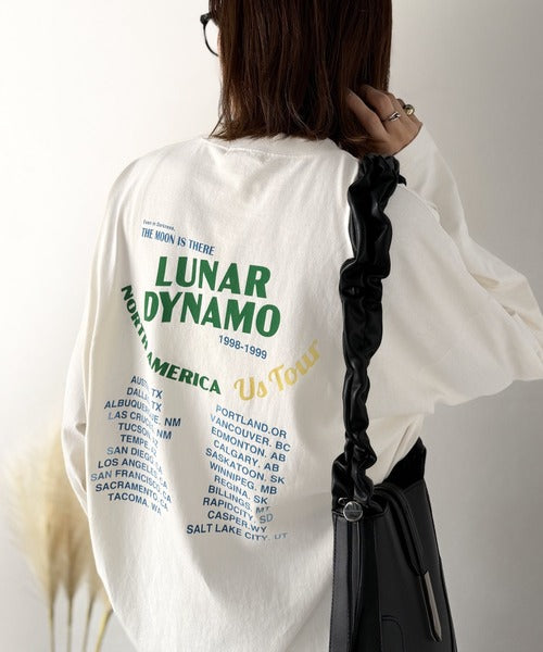 《JaVa ジャバコラボ》キャッチーな大人Tee。綿100%ピグメントロゴビッグTシャツ jv1029024