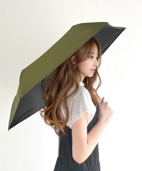 '-13.7℃。開けば涼しい空間を作れる。PROTECT U_超軽量晴雨兼用折り畳み傘 ce1340001