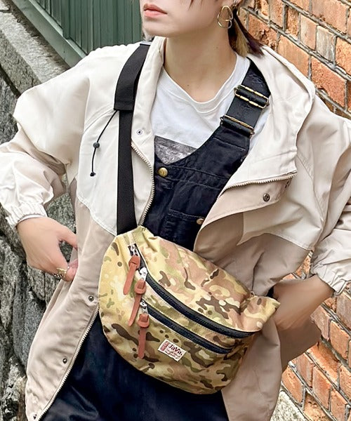 《JaVaジャバ コラボ》お出掛けの相棒。ユニセックスウエストボディバッグ jv1159002