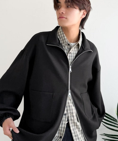 ポケットデザインWジップダンボールジャケット / Pocket Design Double Zip Jacket ao1010534