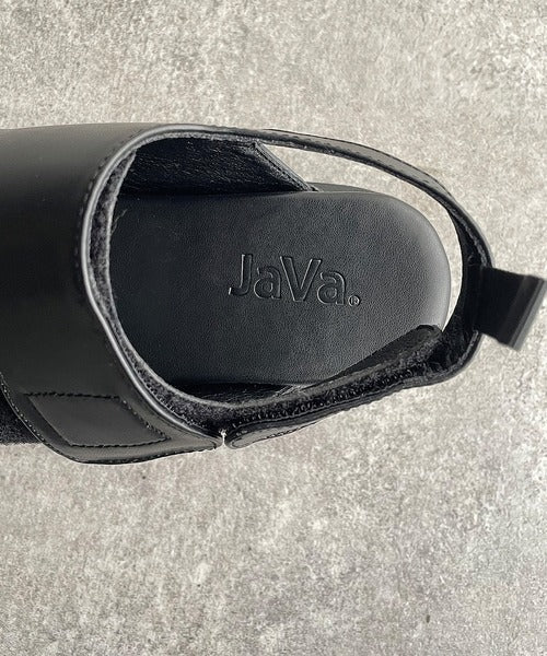《JaVaジャバコラボ》春夏は足元から軽やかに。ダブルストラップ厚底サンダル jv1129019