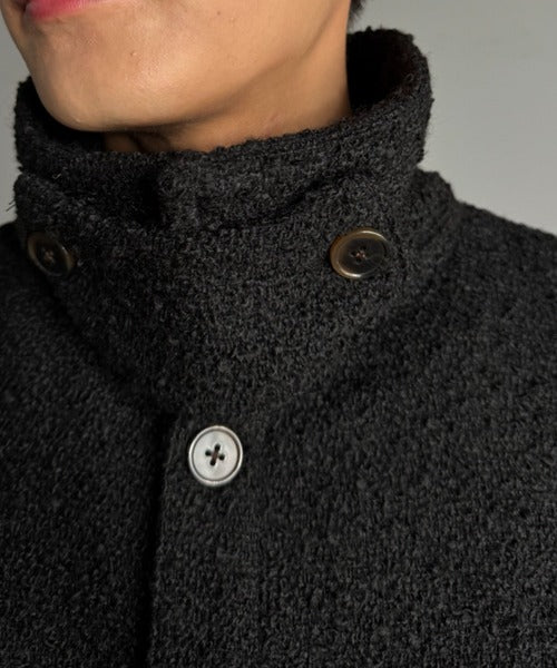 【Classical Origin】クラシカルなディテールと奥行きのある素材で魅せる。Boucle CPO Jacket／ブークレ―素材CPOジャケット co1010034