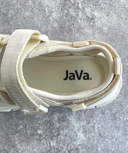 《JaVa ジャバコラボ》大人カジュアルアップ。ベルクロバルキースニーカーサンダル jv1129021