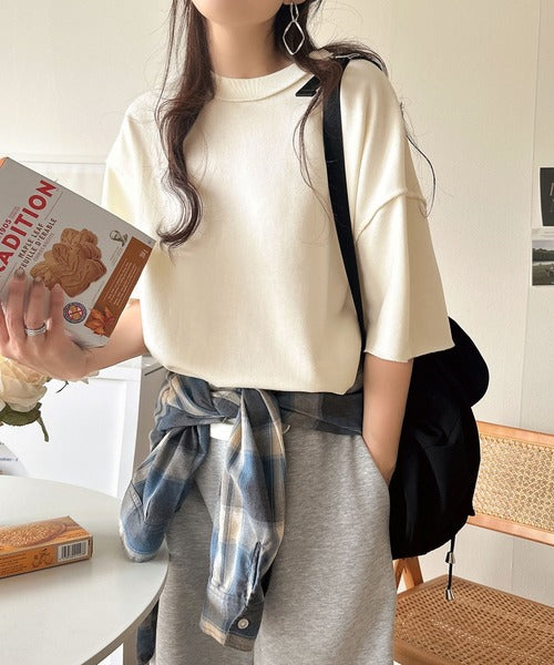 《JaVaジャバコラボ》大胆ロゴで魅せる。前後2way裏毛胸元PAEANロゴ半袖Tシャツ jv1260422