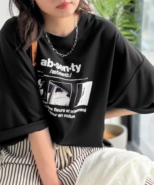 ただのTシャツで、終わらない。フォトグラフィックオーバーサイズダンボールTシャツ(半袖) ce1330075