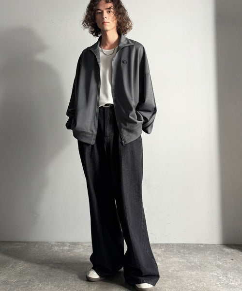 【Classical Origin】「ありそうでない。」サイドラインドルマンハイネックトラックジャケット／Side Lines Dolman High-Neck Track Jacket co1150048