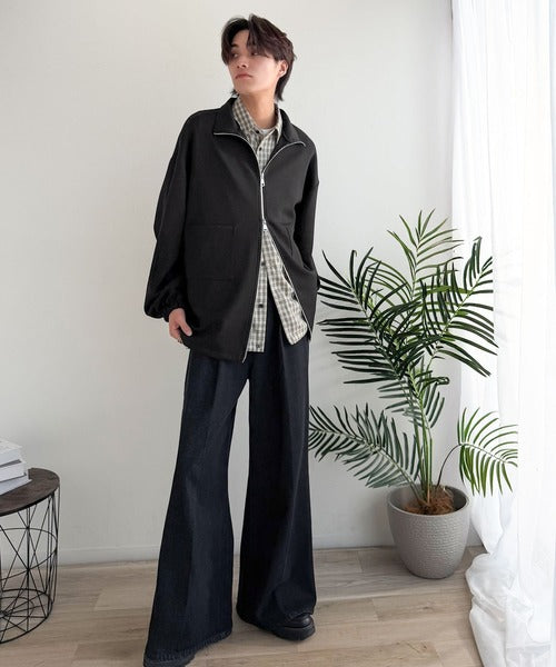ポケットデザインWジップダンボールジャケット / Pocket Design Double Zip Jacket ao1010534
