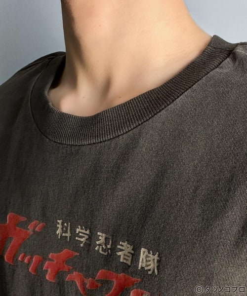 【タツノコプロ】時代を超えたレトロモード。前後2wayガッチャマンクラシカルエルフオリジナルTシャツ cm1330008