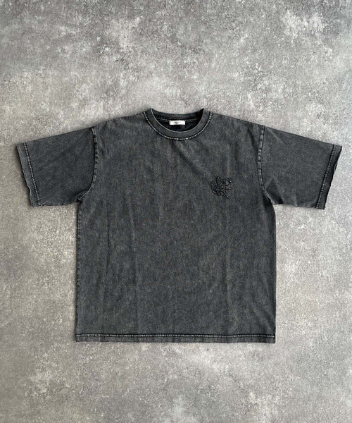 Snow Powder Washed 100% Cotton Vintage T-Shirt／スノーウォッシュ加工ヴィンテージ綿100％Tシャツ co1150019