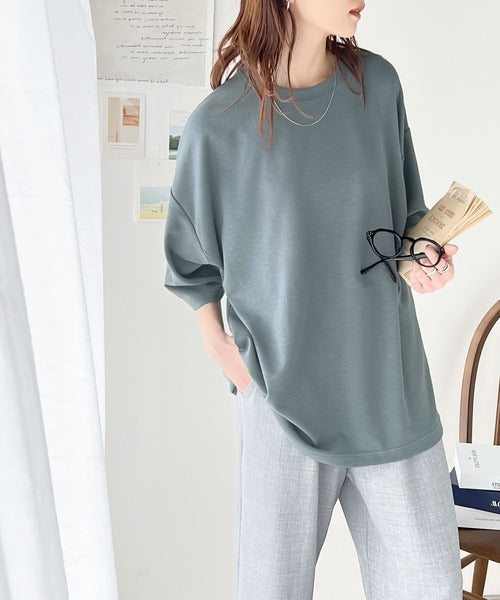 艶感素材でゆったりな着心地。ダンボールビッグTシャツ ce1260189