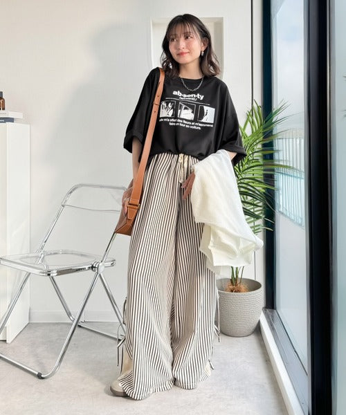 ただのTシャツで、終わらない。フォトグラフィックオーバーサイズダンボールTシャツ(半袖) ce1330075