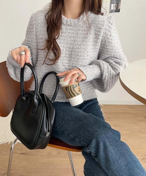 ゆるっとシルエットで大人可愛く！ぽわん袖クルーネックPO（長袖） ce1020299