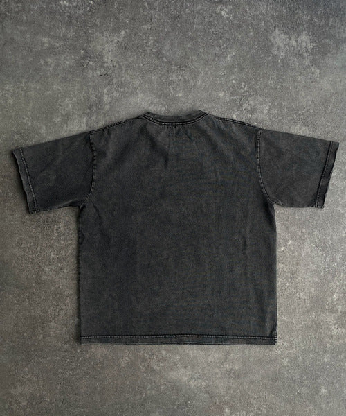 Snow Powder Washed 100% Cotton Vintage T-Shirt／スノーウォッシュ加工ヴィンテージ綿100％Tシャツ co1150019