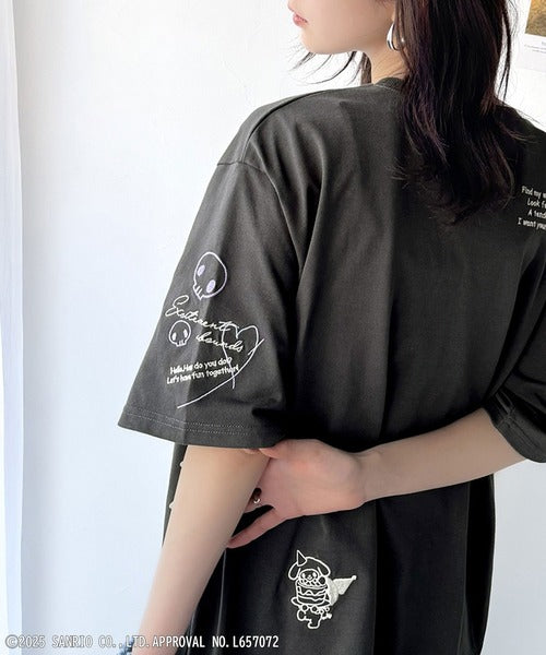 【Sanrio characters/サンリオキャラクターズ】大人可愛い！かくれんぼシリーズランダム刺繍ビッグTシャツ（半袖） ce1350003
