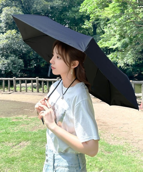 '-13.7℃。開けば涼しい空間を作れる。PROTECT U_超軽量晴雨兼用折り畳み傘 ce1340001