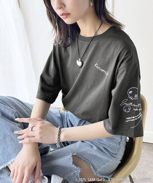 【Sanrio characters/サンリオキャラクターズ】大人可愛い！かくれんぼシリーズランダム刺繍ビッグTシャツ（半袖） ce1350003