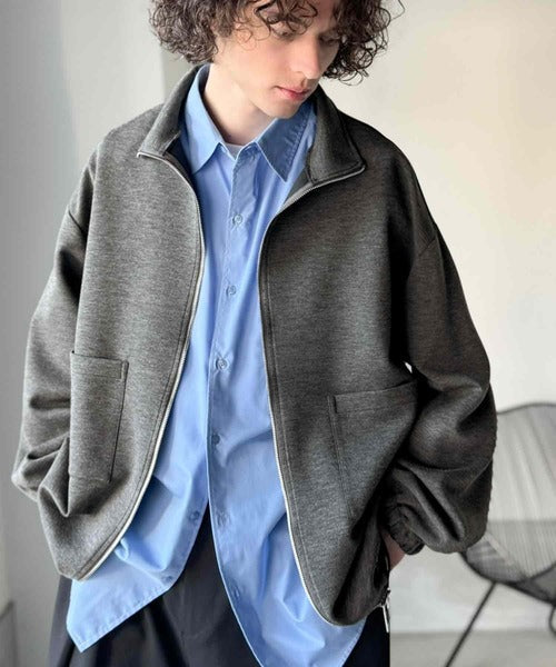 ポケットデザインWジップダンボールジャケット / Pocket Design Double Zip Jacket ao1010534