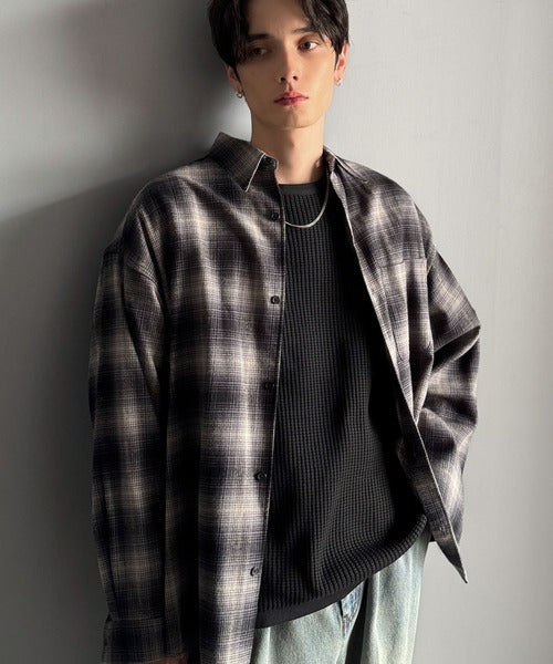 【Classical Origin】「ベーシックの必需品。」サーマルクルーネックニット/Thermal Crew Neck Knit ao1260480