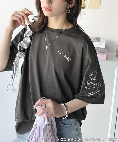 【Sanrio characters/サンリオキャラクターズ】大人可愛い！かくれんぼシリーズランダム刺繍ビッグTシャツ（半袖） ce1350003