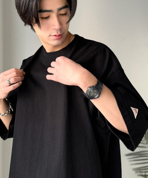《JaVaジャバコラボ》ルーズなシルエットでこなれた抜け感を演出。綿100％ ヘビーウェイト素材 スーパーワイドTシャツ jo1320008