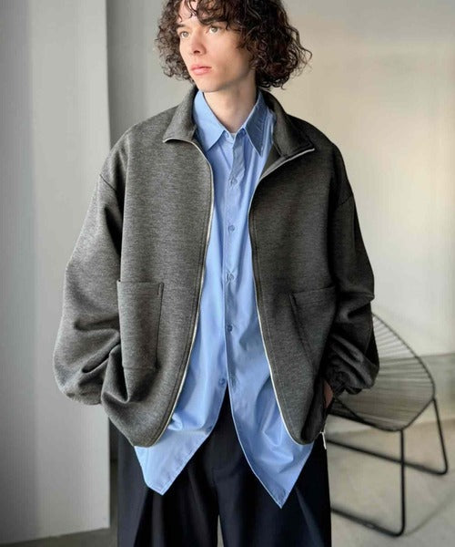ポケットデザインWジップダンボールジャケット / Pocket Design Double Zip Jacket ao1010534
