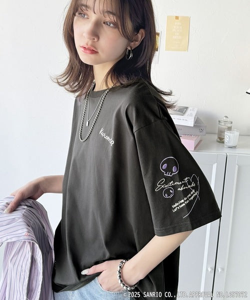 【Sanrio characters/サンリオキャラクターズ】大人可愛い！かくれんぼシリーズランダム刺繍ビッグTシャツ（半袖） ce1350003