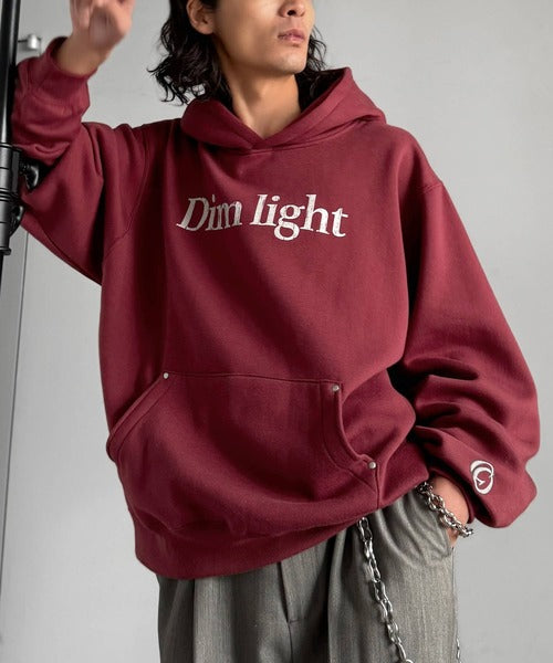 【Classical Origin】「フードの存在感。」裏起毛ロゴ＆スタッズ使いプルパーカー／Brushed Lining Logo＆Stud Accents Pullover Hoodie co1150071