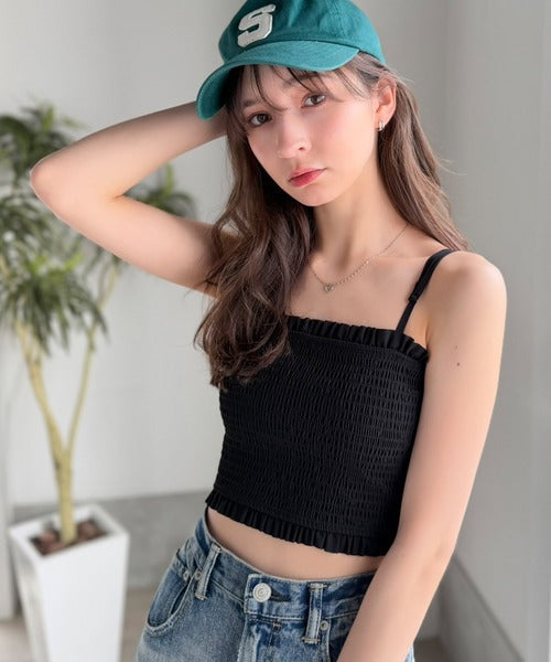 【接触冷感・UVカット・UPF50＋・遮熱機能付き】ひらりと隠して、しっかり守る。ティアードラッシュガード４点セット(紫外線カット率90%以上) jv1265097