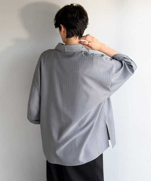 「魅せる服。」刺繍使いシャツジャケット/Embroidery Design Shirt Jacket co1010042