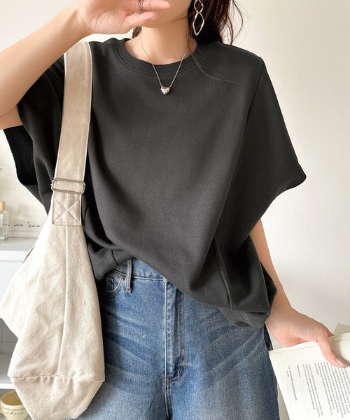 センスが光る。バック刺繍裏毛プルオーバー ce1020204
