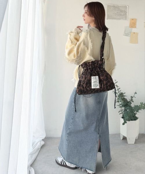 《JaVaジャバコラボ》2wayシルエットでシーンを選ばず活躍♪キルティングパフィドロストバッグ jv1179077