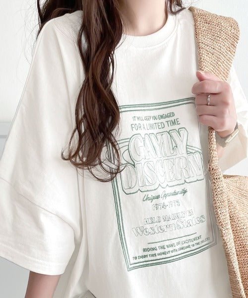 【キッズ】《JaVaジャバコラボ》親子お揃い リンクコーデできちゃう！前後2way 綿100％ロゴプリントTシャツ(半袖) jk1050136