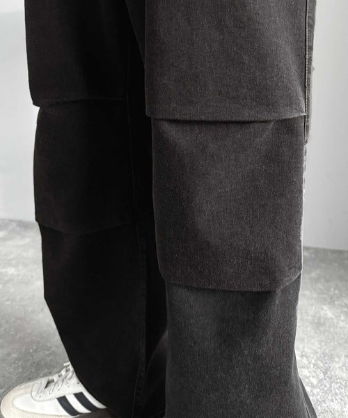 【Classical Origin】「こなれカジュアル。」ペインターパラシュートタックデニムパンツ／Painter Parachute Tuck Denim Pants co1150062