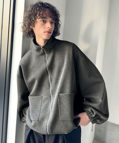 ポケットデザインWジップダンボールジャケット / Pocket Design Double Zip Jacket ao1010534