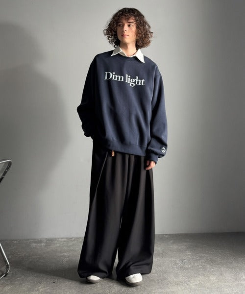 【Classical Origin】「冬の必需品。」裏起毛ロゴ使いスウェットトレーナー／Brushed Lining Logo Accents Sweatshirt co1150070