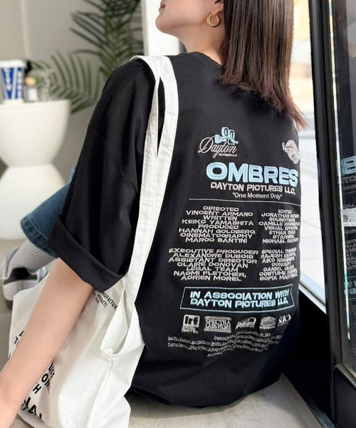 《JaVaジャバコラボ》お洒落見え抜群。大人カジュアルなゆったり半袖T。バック刺繍ビッグTEE（半袖） jv1260550