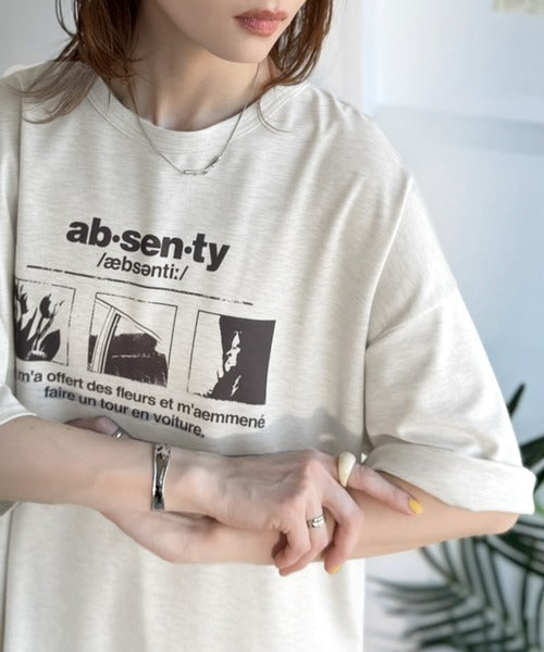 ただのTシャツで、終わらない。フォトグラフィックオーバーサイズダンボールTシャツ(半袖) ce1330075