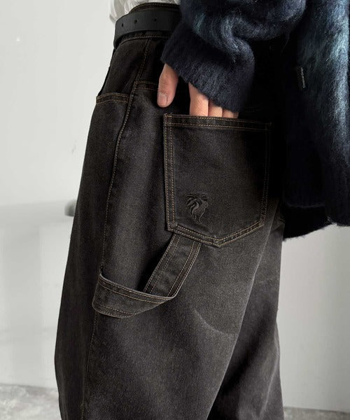 【Classical Origin】「こなれカジュアル。」ペインターパラシュートタックデニムパンツ／Painter Parachute Tuck Denim Pants co1150062