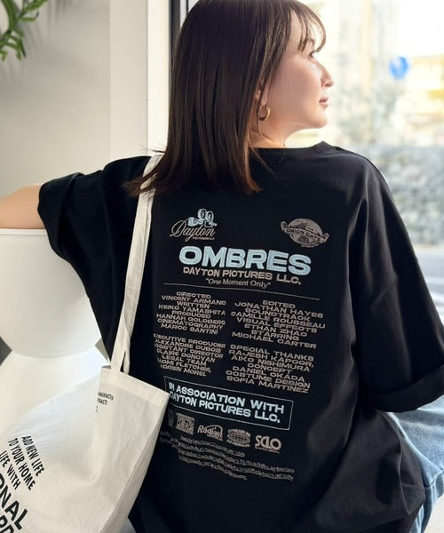 《JaVaジャバコラボ》お洒落見え抜群。大人カジュアルなゆったり半袖T。バック刺繍ビッグTEE（半袖） jv1260550